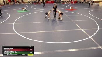 92 lbs Round 1 (4 Team) - Warren Michel, Westfield vs Jace Evers, Stillwater