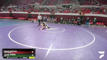 150 lbs Quarters & 1st Wb (16 Team) - Isaiah Mattull, Comal Pieper vs Allen Harris, Azle