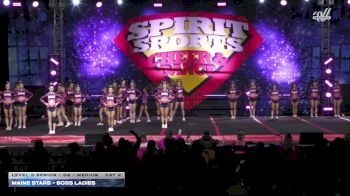 Maine Stars - Boss Ladies [2025 L3 Senior - D2 - Medium Day 2] 2025 Spirit Sports Worcester Nationals