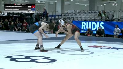 145 lbs Cons. Semis - Timberly Martinez, MJ Mustangs Wrestling vs Trinity Roberts, Tennessee Outlaws Wrestling Club