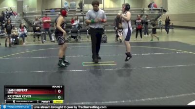 112 lbs Round 1 (6 Team) - Kristian Keyes, Get Hammered vs Liam Niefert, NBWC