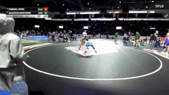 113 lbs Cons. Round 3 - Jackson Mostrom, Liberty (Issaquah) vs Fabian Lopez, Selah