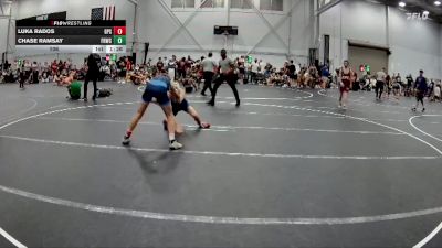 106 lbs Round 5 (6 Team) - Chase Ramsay, Front Royal WC vs Luka Rados, GPS