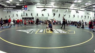 131 B Champ. Round 1 - Paige Mobley, Grand Valley State University vs Kaiden Boshers, John Carol University