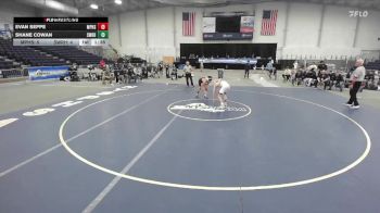 126 lbs Finals (4 Team) - Evan Seppe, Miller Place High Sch vs Shane Cowan, Shoreham Wading River HS