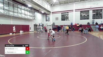 106 lbs Consi Of 8 #2 - William Fontenot, Brother Martin High School vs JP Termulo, Bishop Lynch