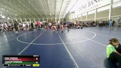 102 lbs Round 3 (4 Team) - Cole Thomas, Salem Elite Wrestling vs Connor Emerson, INWTC