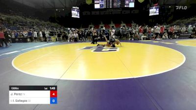 138 lbs Cons 16 #2 - Jorge Perez, TX vs Isaiah Gallegos, CO