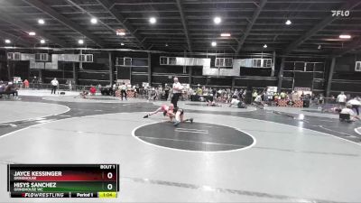 80 lbs Round 1 - Hisys Sanchez, Grindhouse WC vs Jayce Kessinger, Grindhouse