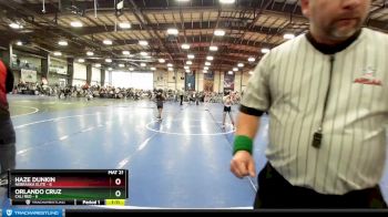 60 lbs Rd# 6- 9:00am Saturday Final Pool - Haze Dunkin, Nebraska Elite vs Orlando Cruz, Cali Red