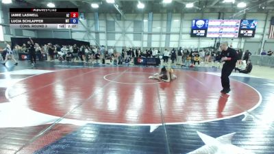 U20 Women - 59 lbs Cons. Round 3 - Jamie Laswell, AZ vs Lucia Schlapfer, MT