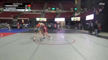220 lbs Cons. Semi - Eli Anderson, Moses Lake Wrestling Club vs Christian Mertz, HWC SWAT
