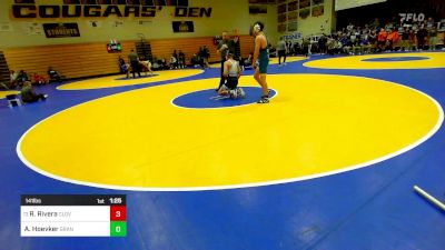 141 lbs Round Of 32 - Raymond Rivera, Clovis vs Ames Hoevker, Granite Hills-El Cajon