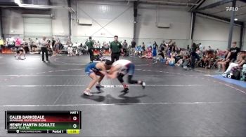 138 lbs Cons. Round 3 - Caleb Barksdale, Guardians Youth Wrestling vs Henry Martin Schultz, Legacy Elite WC