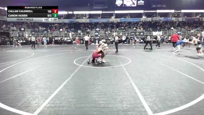 115 lbs Semifinal - Callan Caldwell, Tiger Takedown Xlub vs Canon Husen, Wtc