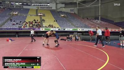 197 lbs Placement Matches (16 Team) - Dominic Murphy, St. Cloud State vs Emmanuel Skillings, Central Oklahoma