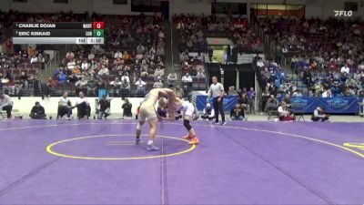 157 lbs 1st Place Match - Charlie Dojan, Wartburg vs Eric Kinkaid, Loras
