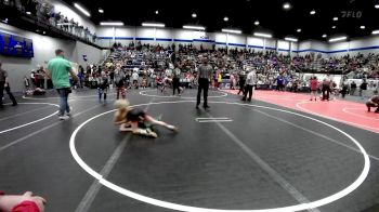 61 lbs Round Of 16 - Aiden Oliver, Weatherford Youth Wrestling vs Landan Maloy, Piedmont