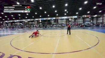 120 lbs Cons. Round 2 - Enzo Fabrizio, Bear Cave vs Brody Lynch, Lewiston Bengals