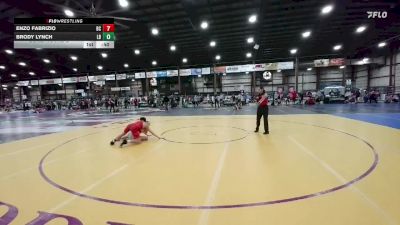 120 lbs Cons. Round 2 - Enzo Fabrizio, Bear Cave vs Brody Lynch, Lewiston Bengals