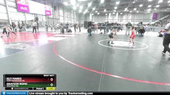 51-52 lbs Round 2 - Grayson Romo, Wolfpack WC vs Ali`i Marks, Team Aggression WC