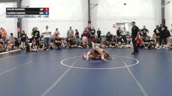 61 kg Semifinal - Chloe Zacherl, Lady Warriors United - W vs Lauren Samuel, Carolina Gold