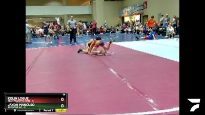 80 lbs Round 1 (6 Team) - Colin Logue, Team Palmetto State vs Jaxon Mancuso, Predator WC