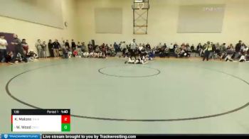 138 lbs Quarterfinal - Wyatt Wood, Crook County vs Kolton Malone, Thurston