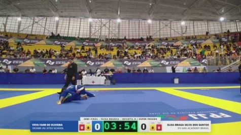 ELISA BRAGA SILVA DOS SANTOS vs YEVA FAIM DE OLIVEIRA 2026 FPJJ Circuito Paulista GI Etapa 3