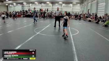 52 lbs Round 5 (6 Team) - Jack Sanders, Mat Assassins vs Hunter Schuch, JOURNEYMEN