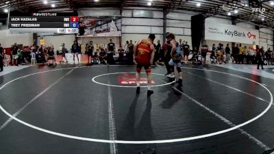 65 kg Champ. Round 1 - Jack Kazalas, Bearcat Wrestling Club vs Trey Friedman, Dragon Wrestling Club