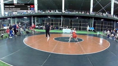 125 lbs Cora Hayes, Texas Blue vs Siena Palmisciano, North Carolina