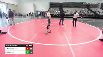 73 lbs Rr Rnd 3 - Alex Marchetti, Mat Assassins vs Reid Miles, PA Alliance ES White