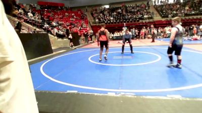 Quarterfinal - Brax Hutchison, Woodland Wrestling Club vs Demontia Williams, Tulsa North Mabee Stampede