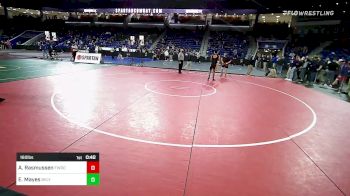 160 lbs Round Of 64 - Austin Rasmussen, Fairfield Warde vs Elias Mayes, Beverly