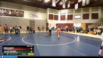 80 lbs Semifinal - Ezra Banks, Team Prestige vs Julian Gamino, Box Elder Bees Wrestling