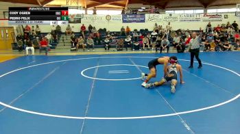 144 lbs Round 1 (3 Team) - Cody Ogren, Ironwood Ridge High School vs Pedro Felix, Empire High School