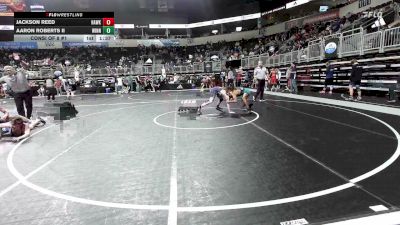128 lbs Consi Of 8 #1 - Jackson Reed, Hawk House vs Aaron Roberts II, Winnetonka