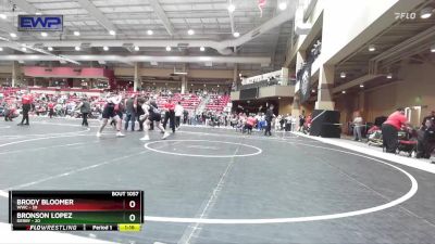 165 lbs Semifinal - Bronson Lopez, Derby vs Brody Bloomer, WWC