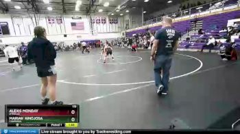 115 lbs 1st Place Match - Alexis Monday, Othello vs Mariah Hinojosa, Chiawana