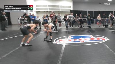 113 lbs Round Of 32 - Liam Davis, FL vs Spenser McCammon, IN