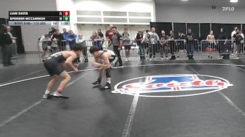 113 lbs Round Of 32 - Liam Davis, FL vs Spenser McCammon, IN