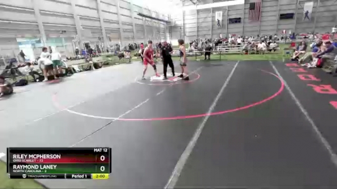 195 lbs Round 3 (6 Team) - Riley McPherson, Ohio Scarlet vs Raymond ...