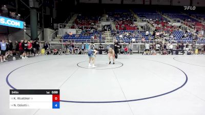 94 lbs Rnd Of 32 - Karson Wuebker, IA vs Niko Odiotti, IL