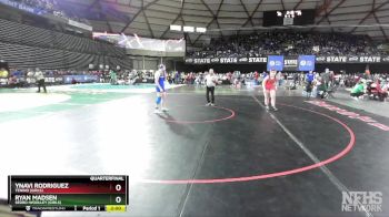 Girls 1B/2B/1A/2A 190 Quarterfinal - Ryan Madsen, Sedro-Woolley (Girls) vs Ynavi Rodriguez, Tenino (Girls)