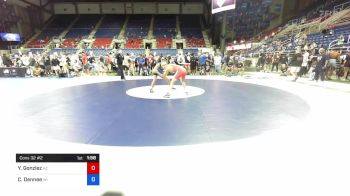 170 lbs Cons 32 #2 - Yassael Gonzlez, Arizona vs Caleb Dennee, Wisconsin