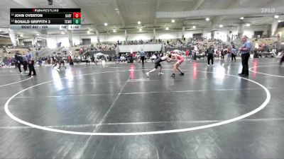 120 lbs Cons. Round 2 - Ronald Griffith 3, Rabbit Wrestling Club vs John Overton, Halls Wrestling