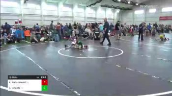 B-40 lbs Consi Of 4 - Kasey Kaliszewski, OH vs Cole Urioste, MI