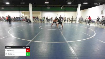 150 lbs Consi Of 64 #2 - Cole Albert, PA vs Merritt Clinton, VA