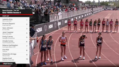 High School Girls' 1600m, Prelims 1